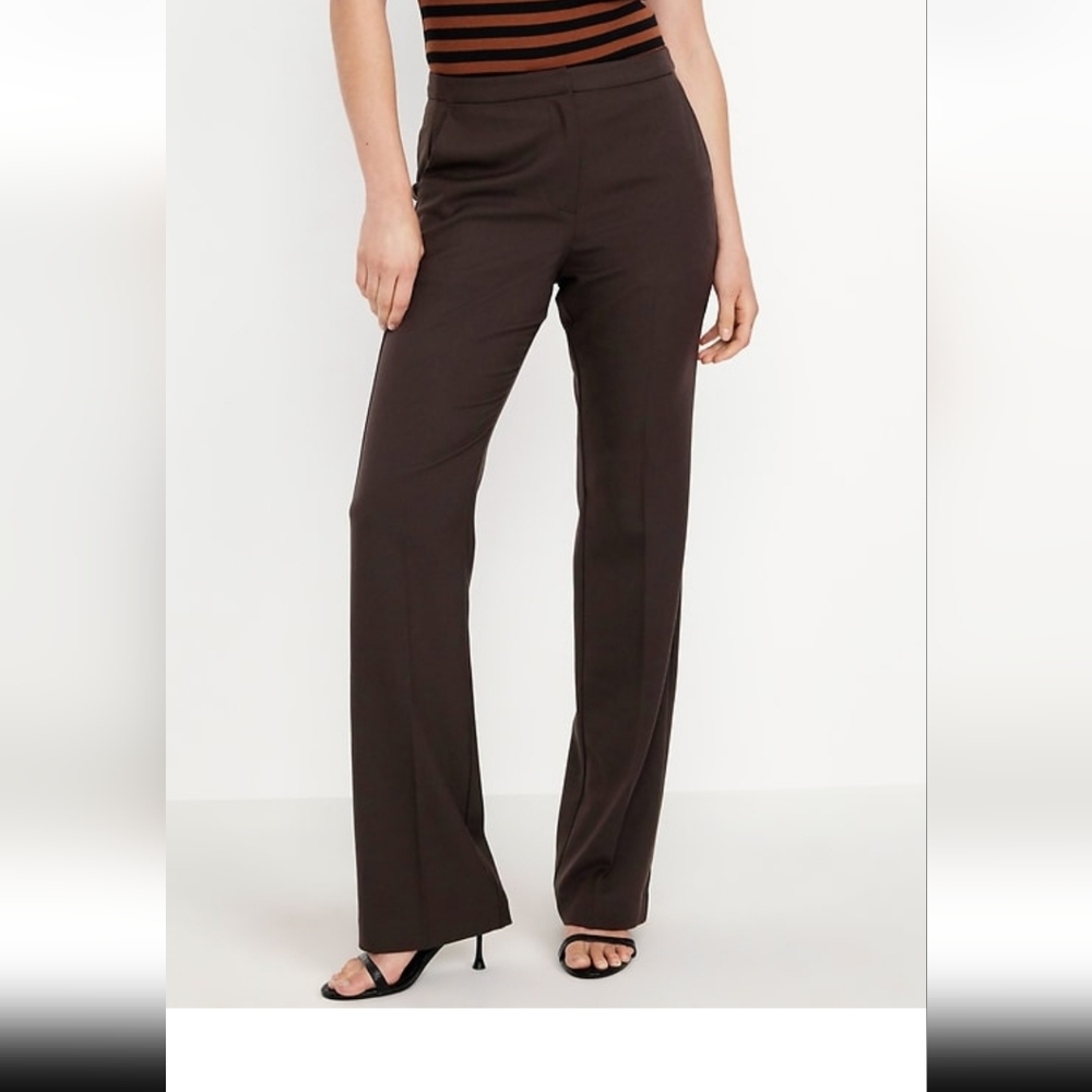 NWT Old Navy Dark Brown Women's Trousers